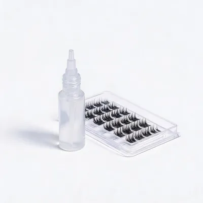 lash glue clusters